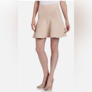BCBGMaxAzria Ingrid ALine Skirt Dusty Pink